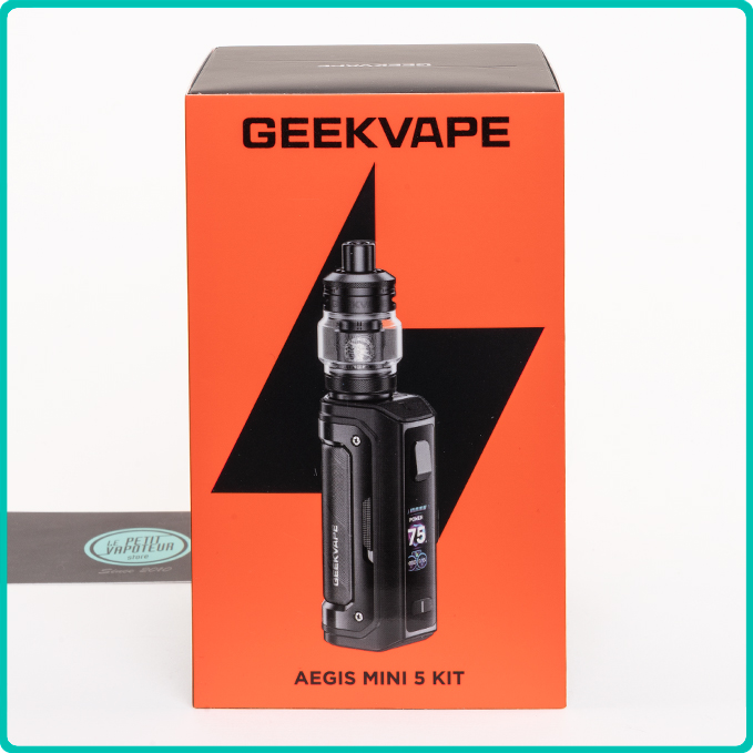 Packaging du Kit Aegis Mini 5 Geekvape